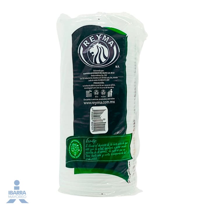 Tapa Plástico Reyma TP4A8 50 pzas.