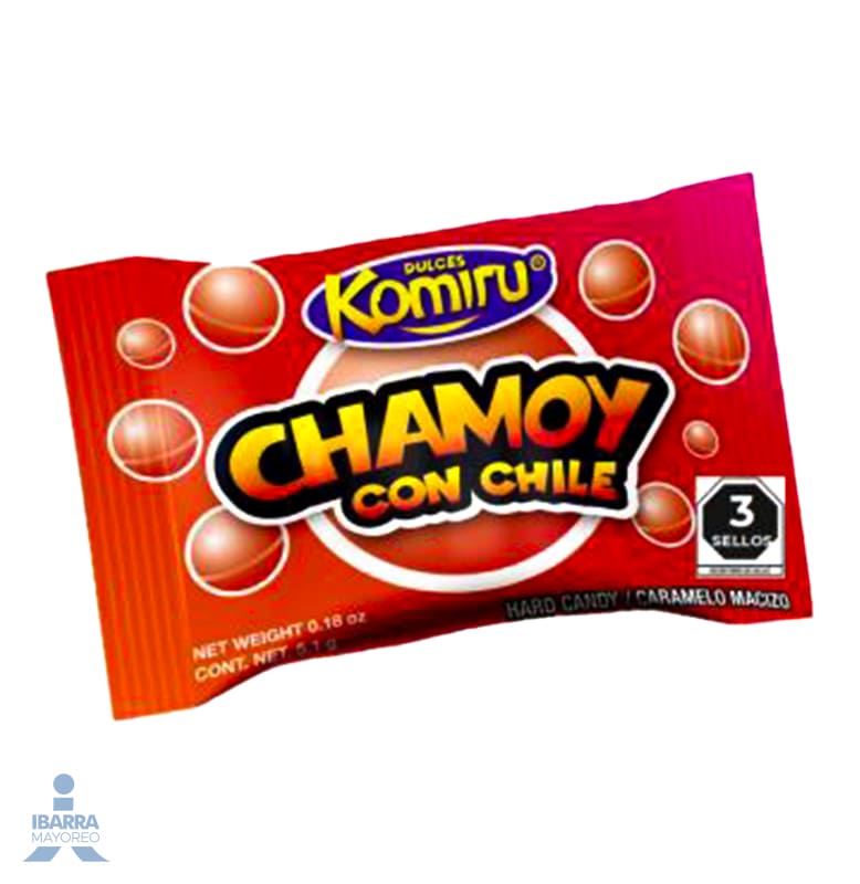 Caramelo Macizo Nipon Chamoy 60 pzas.