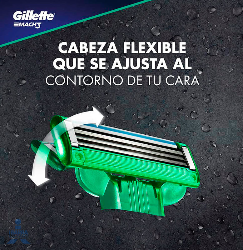 Rastrillo Gillette Mach3 Sensitive GRATIS 2 cartuchos