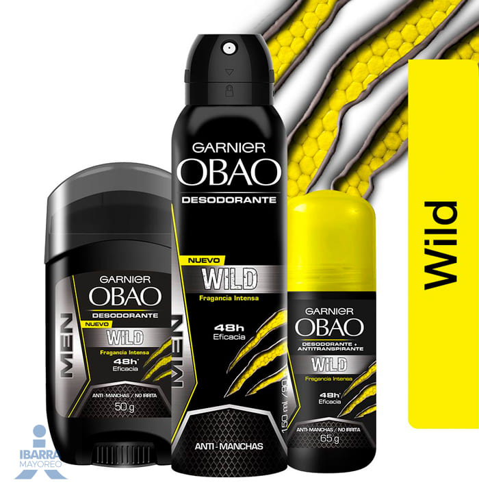 Desodorante Obao Hombre Wild Aerosol 150 ml