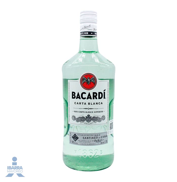 Ron Bacardí Carta Blanca 1.75 L