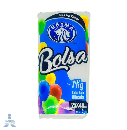 Bolsa Plástico Reyma 25x40 1 kg