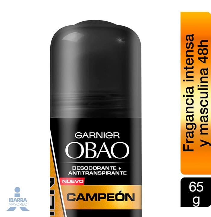 Desodorante Obao Hombre Campeón Roll On 65 g