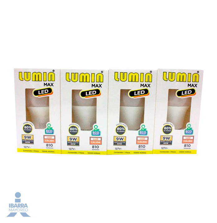 Lámpara Luminmax Led Luz Cálida 9w
