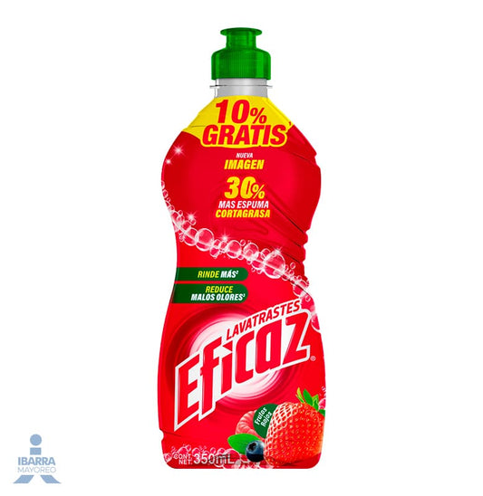 Detergente Eficaz Frutos Rojos 350 ml Oferta
