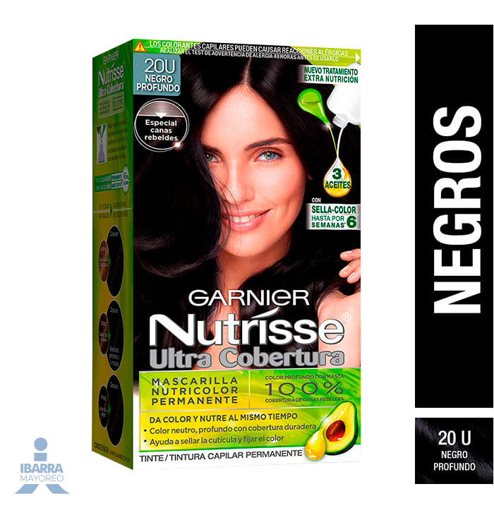 Tinte Nutrisse Negro Claro Profundo No. 20