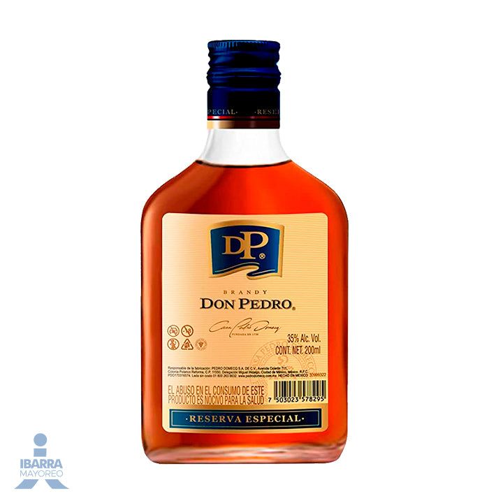 Brandy Domecq Don Pedro 200 ml