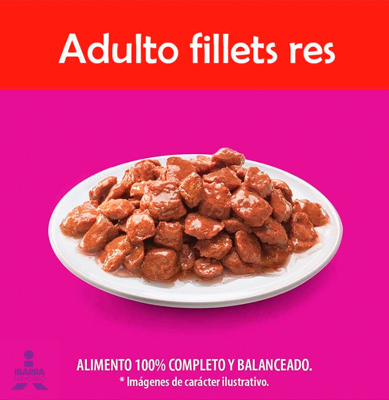 Alimento Whiskas Carne de Res 85 g