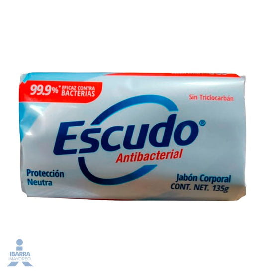 Jabón de Tocador Escudo Blanco 135 g