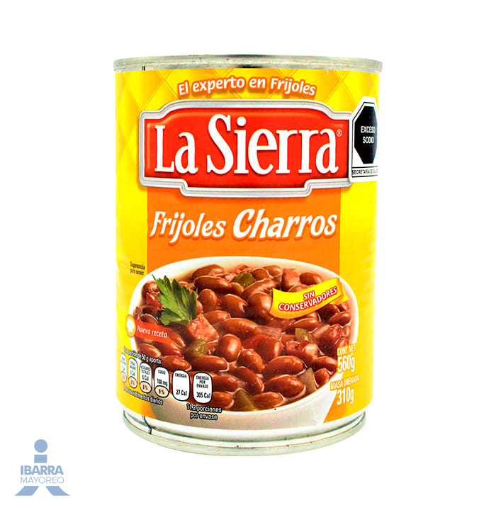 Frijol Charro La Sierra 560 g