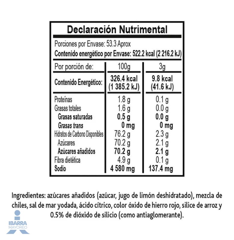 Dulce Tajín Polvo 160 g