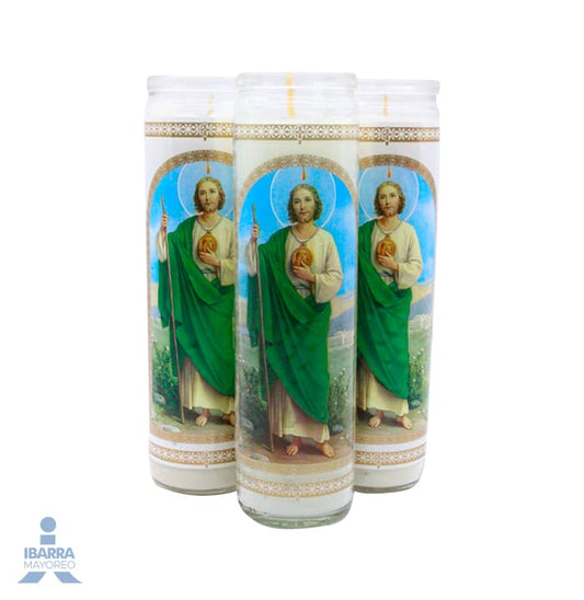 Veladora Luz Eterna Súper Extra San Judas