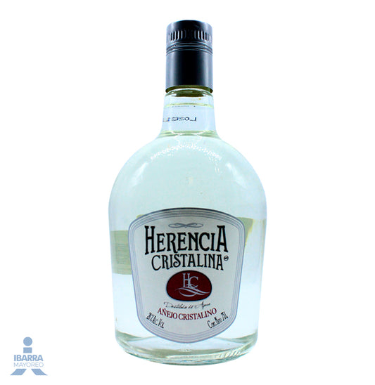 Destilado de Agave Herencia Cristalina Añejo 750 ml