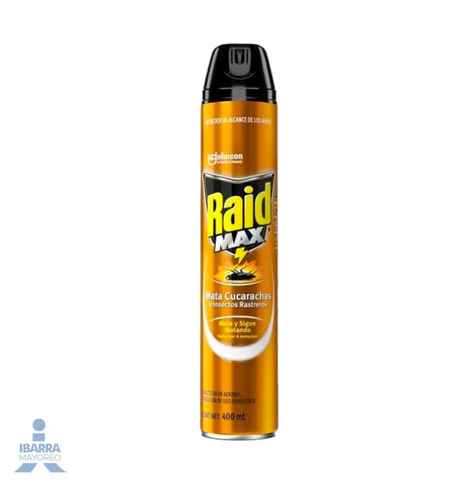 Insecticida Raid Max Aerosol 400 ml