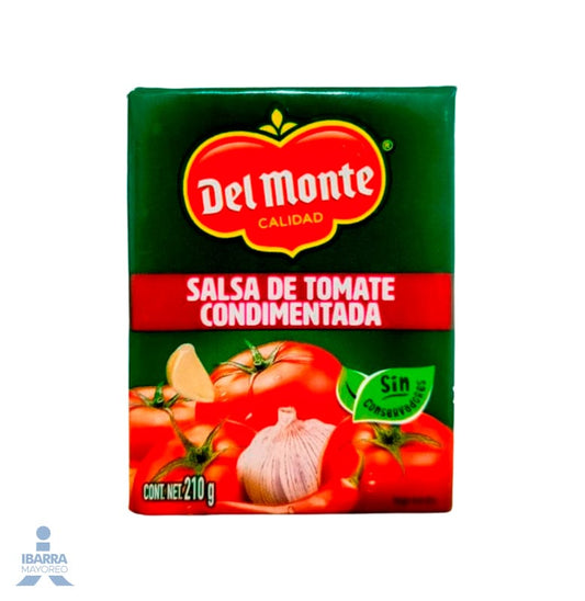 Salsa de Tomate Condimentado Del Monte 210 g