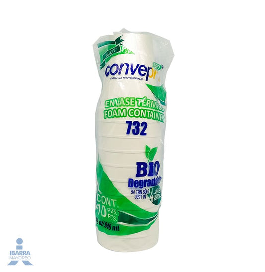 Vaso Térmico Converpro Bio no. 732 10 pzas.