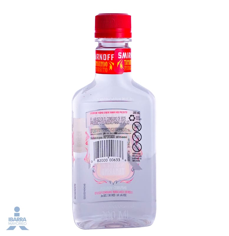 Vodka Smirnoff Red Spicy Tamarindo 200 ml 