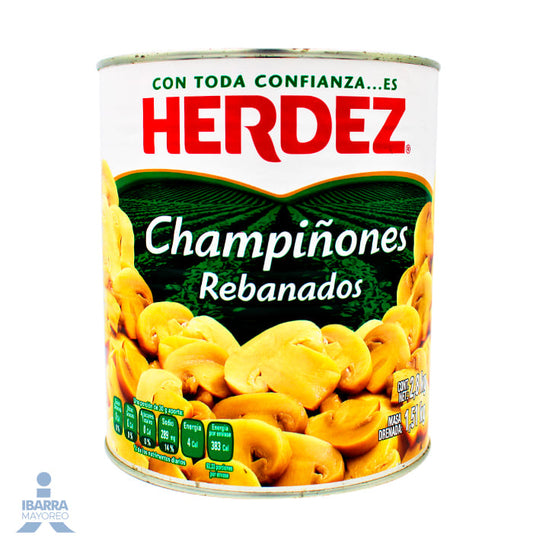 Champiñon Rebanado Herdez 2.8 K