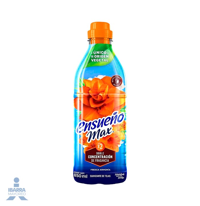 Suavizante Ensueño Max Fresca Armonía 850 ml