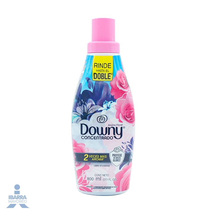 Suavizante Downy Concentrado Floral 9/800 ml GRATIS 3 botellas 800 ml
