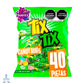 Dulce Sonrics Tix Tix Candy Rolls 40 pzas.