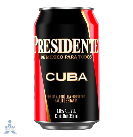Bebida Presidente Cuba 355 ml