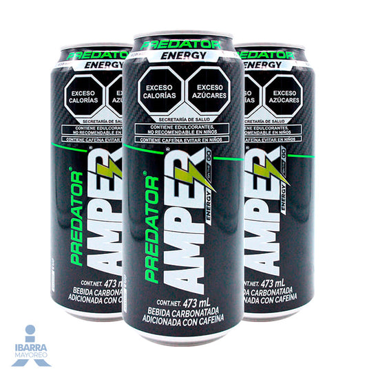 Bebida Energética Amper Predator 473 ml