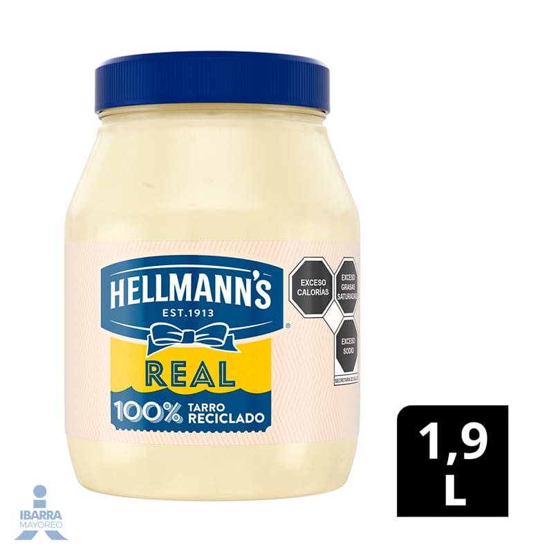 Mayonesa Hellmanns Real 1.9 L