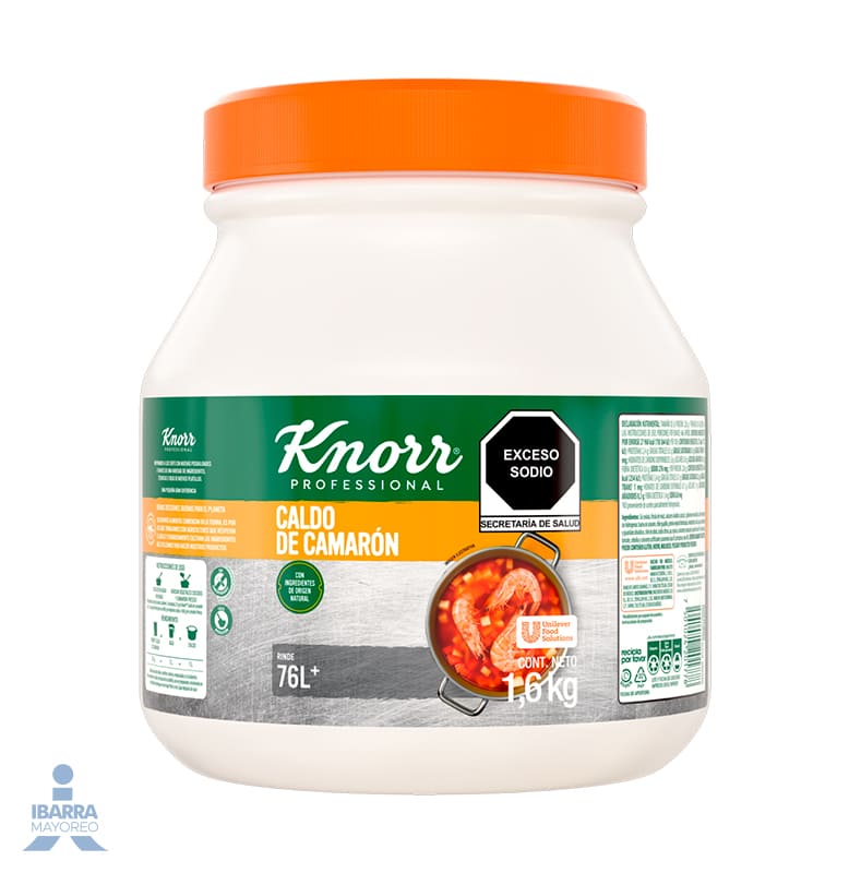 Knorr Professional Caldo de Camarón 1.6 kg