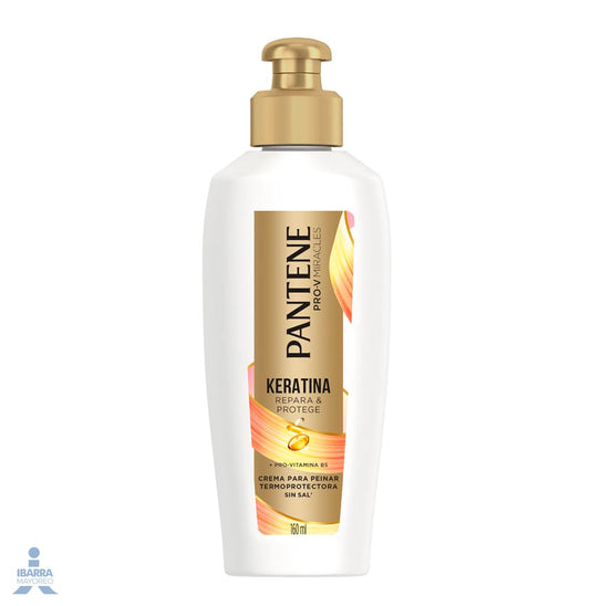 Crema Para Peinar Pantene Keratina 160 ml