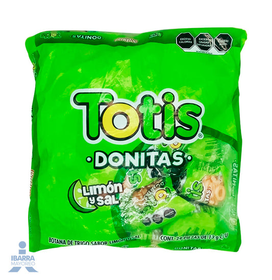 Donitas Totis Sal y Limón 13 g