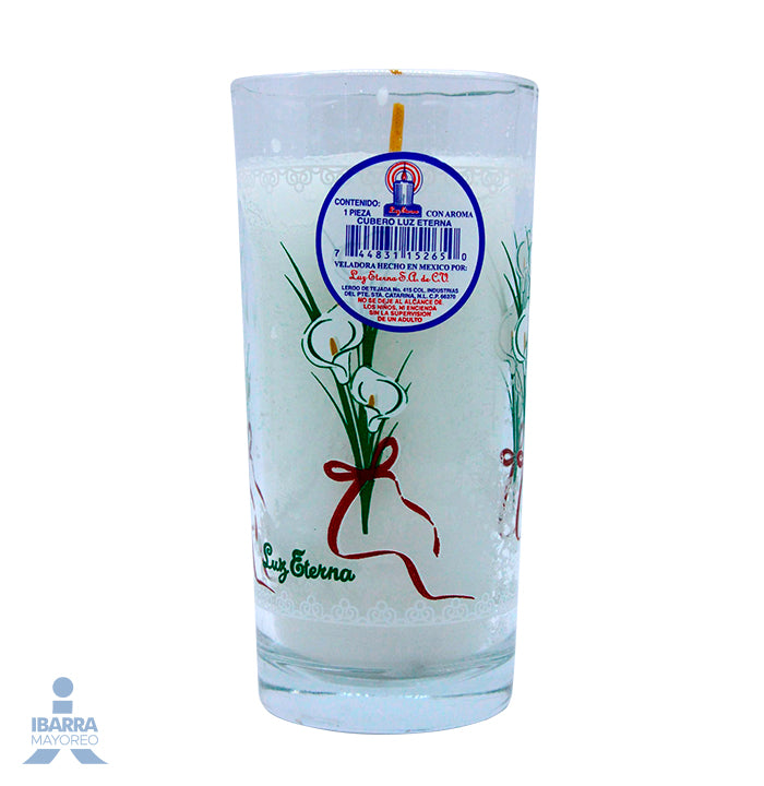 Veladora Luz Eterna Súper Extra Cubero