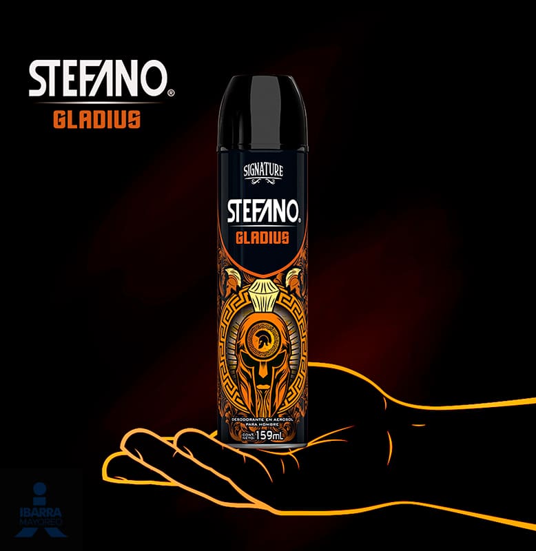 Desodorante Stefano Gladius Aerosol 113 g