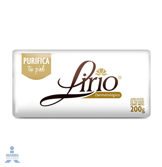 Jabón de tocador Lirio Dermatológico 200 g