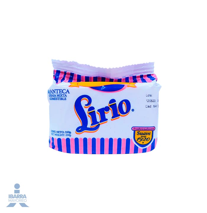 Manteca Lirio 250 g