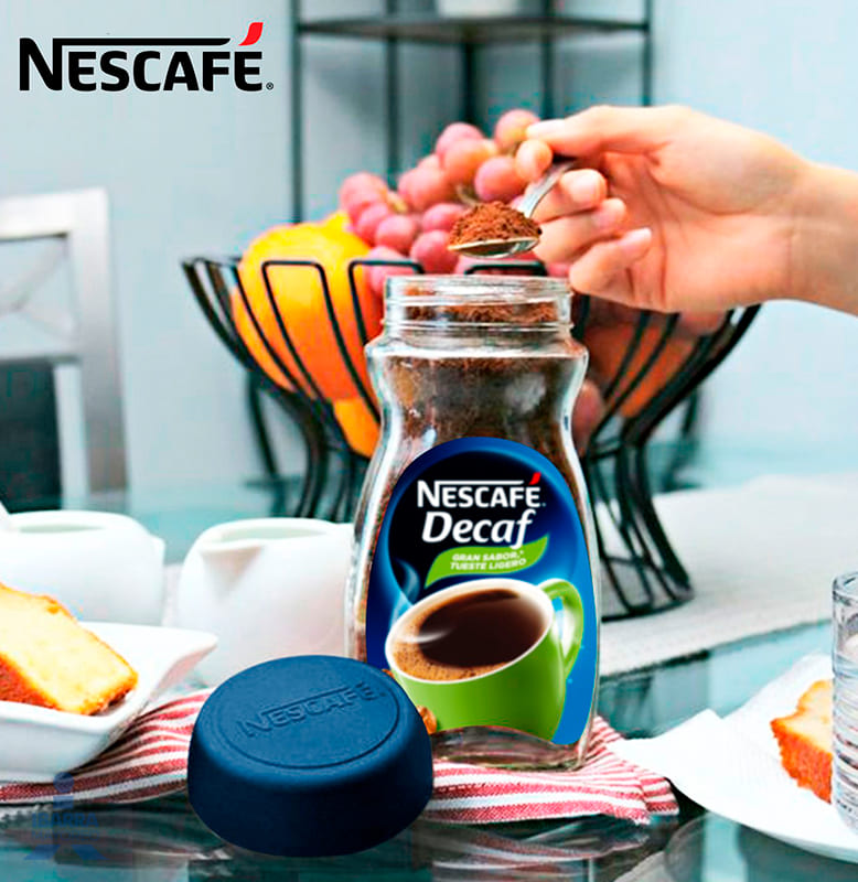 Café descafeinado soluble Nescafé Decaf 8 sobres de 14 g