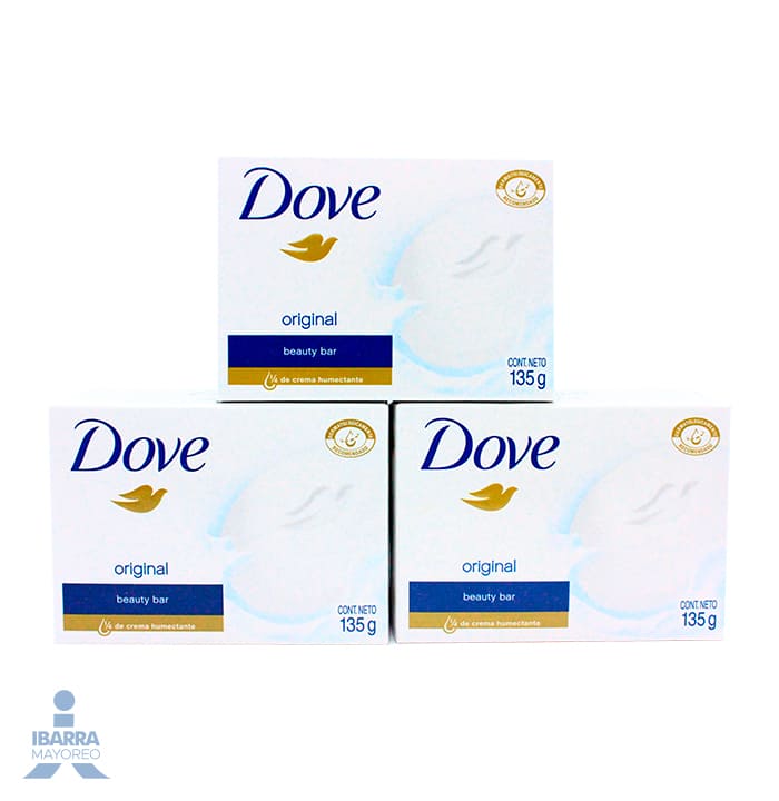Jabón de Tocador Dove Blanco 135 g