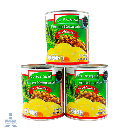 Piña La Prateria Rebanada 840 g