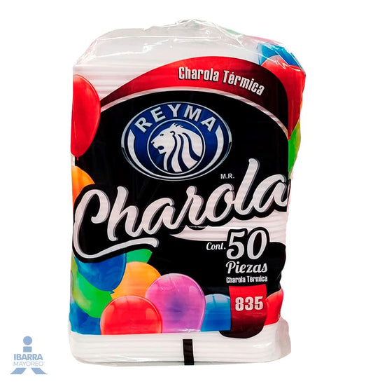 Charola Térmica León 835 50 pzas.