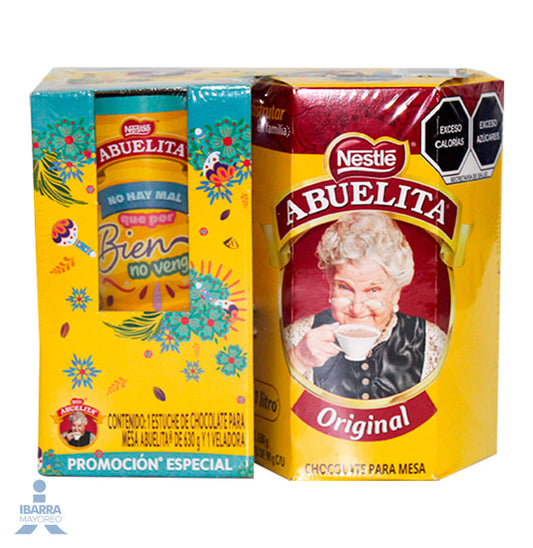 Chocolate Abuelita Marqueta 630 g + Veladora