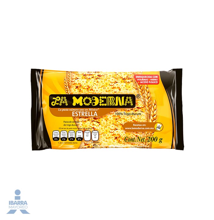 Pasta La Moderna Estrella 200 g