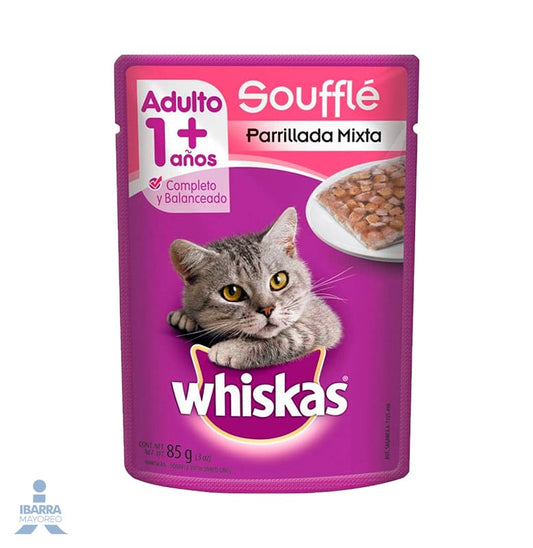 Alimento Whiskas Parrillada Mixtra 85 g