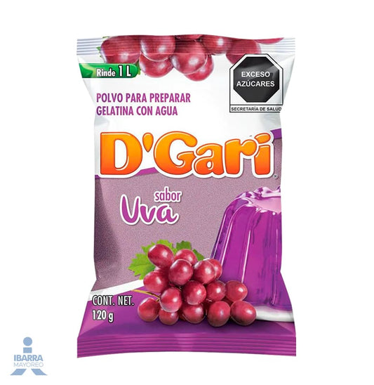 Gelatina D Gari Uva 120 g