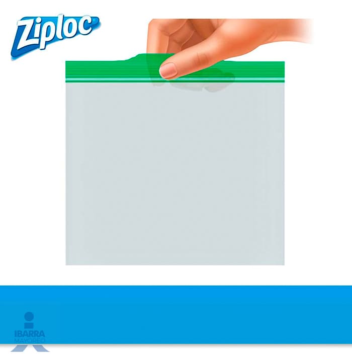 Bolsa Hermética Ziploc Sándwich 50 pzas.