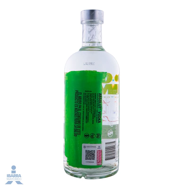 Vodka Absolut Lime 750 ml