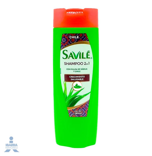 Shampoo Savilé Control Caída Crecimiento Saludable 180 ml
