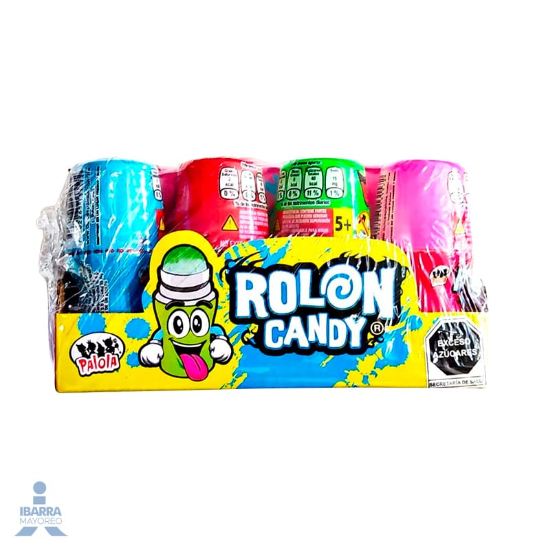 Dulce Palola Rolón Candy 12 pzas.