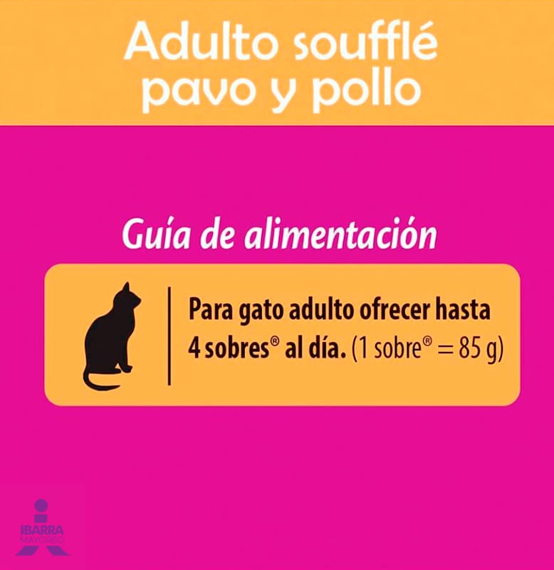 Alimento Whiskas Soufflé Pollo y Pavo Adulto 85 g