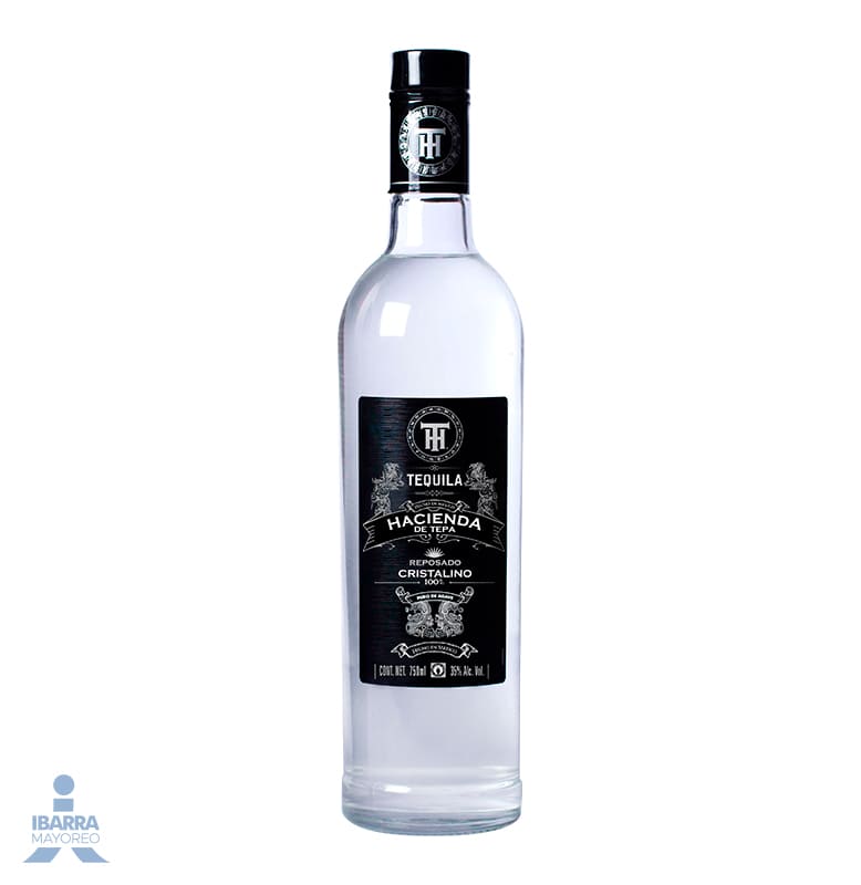 Tequila Hacienda de Tepa Cristalino 750 ml