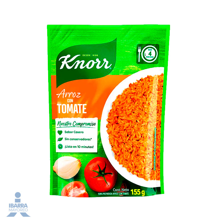 Sopa Knorr Arroz con Tomate 155 g